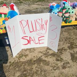 Plushy Sale