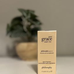 philosphy Pure Grace Nude Rose fragrance - NEW in box Perfume 
