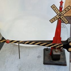 Miniature Electric Railroad Crossing 