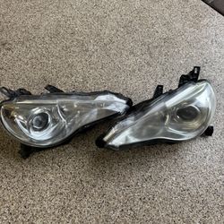 Scion FRS Subaru BRZ headlights stock OEM chrome clear