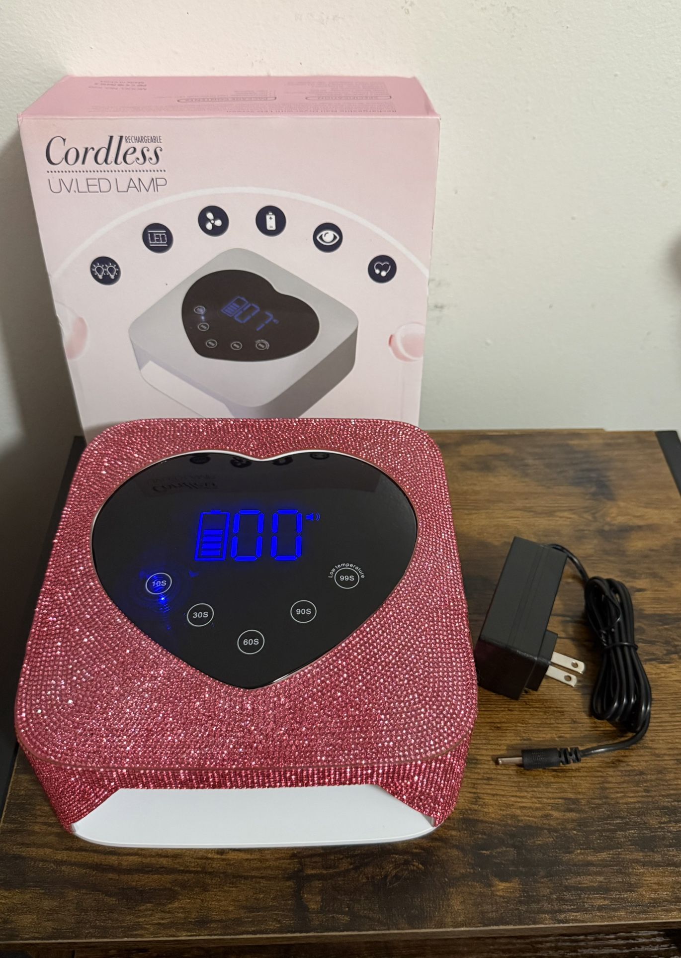 Cordless Rechargeable UV LED Nail Lamp