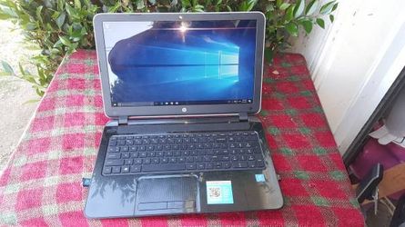15.6" hp laptop-dualcore cpu@2.16ghz,8gigs, 500hd,webcam, hdmi,dvdrw, - (Windows 10-office 2013)