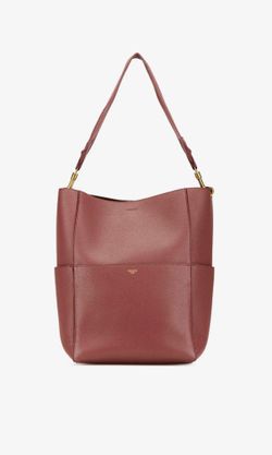 Auth Celine Sangle Seau Bag Calfskin medium