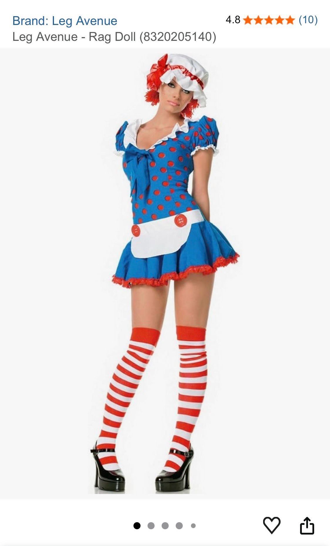 Leg Avenue - Rag Doll Costume