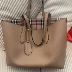 Reversible Burberry Tote 