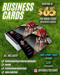 Business Cards (Business Supplies) Printing & Graphic Arts