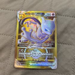 Mewtwo Vstar Pokémon Card