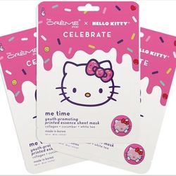 The Creme Shop - Hello Kitty CELEBRATE - Me Time! Youth-promoting Sheet Masks