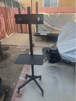 TV stand on wheels