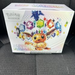 Pokemon Prismatic Evolutions ETB