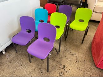 Lifetime Kids Steel Framed Stacking Chairs ($12 each)