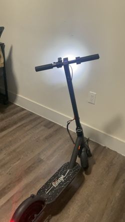 Werhy orange and black Electric Scooter