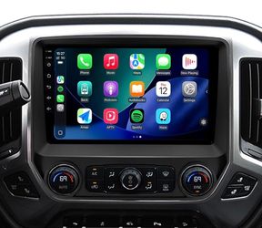 64GB Android 13 Car Radio Stereo for Chevy Silverado GMC Sierra 2014-2018
Plug and Play, CarPlay & Android Auto, 10.2“ IPS Screen, GPS Navigation, Blu