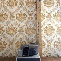 Elmo Full Automatic Projector AS-150L With Projector Screen | Vintage Film Technology Collector | Made In Japan