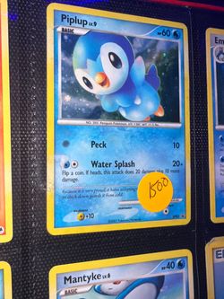 Piplup Lv.9 Pokémon Card DP03 2007