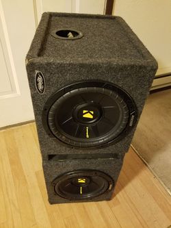 Subwoofer kicker 10"