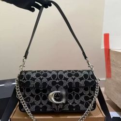 Coach Crystal Tabby Crossbody Bag 