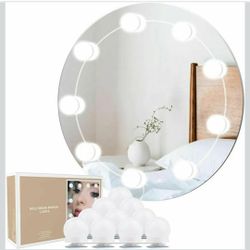 10 Bulb LED Vanity Lights $10