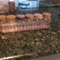 Spice Rack Copper Color