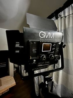GVM 800D RGB professional LED video lighting kit