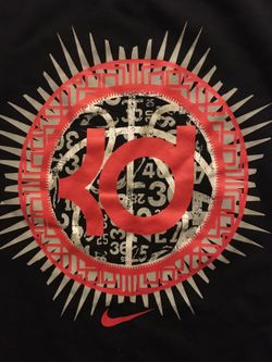 Nike KD black/red fleece sweatshirt men's sz 2XLT