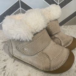 Strife Rite Boots W/ Fur Girl Size 5.5