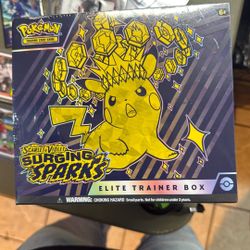 Pokemon Surging Sparks ETB Factory Sealed