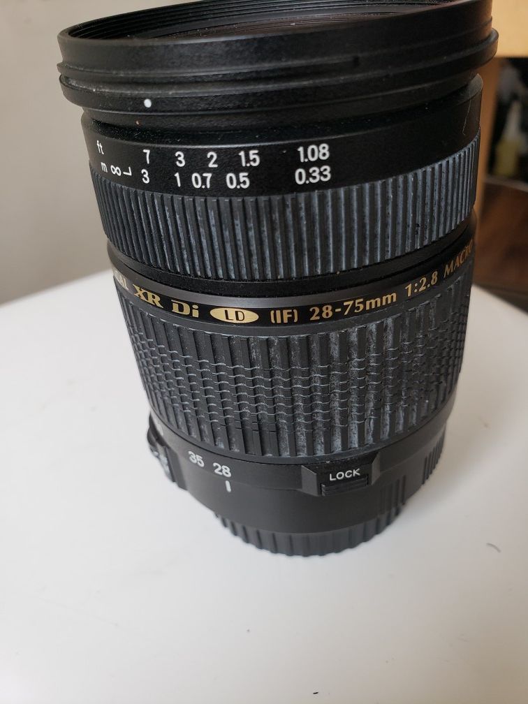 Tamron 28-75mm f2.8 canon mount