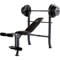 Marcy Weight Bench 100 Lb Set