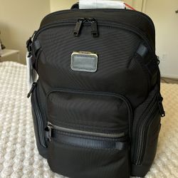 TUMI Backpack NEW Alpha Bravo Black Tumi 