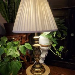 Vintage 1970's Westwood Solid Brass Table Lamp