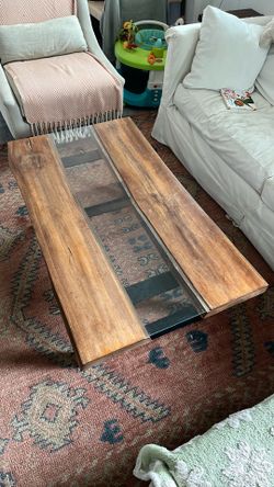 Wood / Metal Coffee table