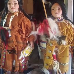 Two Indians Doll 60 Firm
