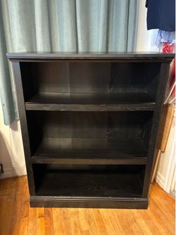 Black shelf