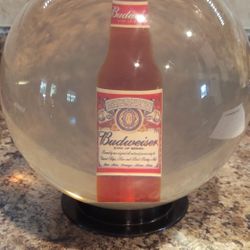 Budweiser Bowling Ball,never Drilled.