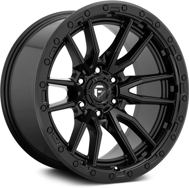 17x9 Fuel Rebel Black Antercite Bronze 6x139