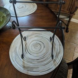 Decorative Rod Iron Rack Decor 