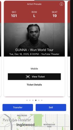 Gunna Wun World Tour Tickets