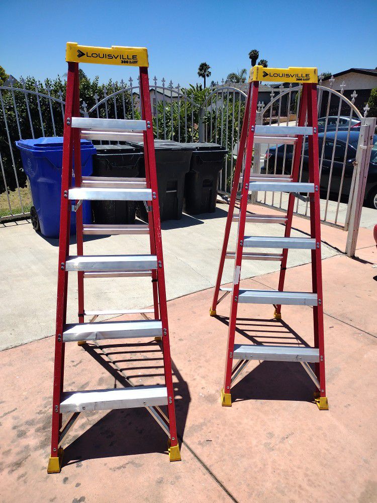 2 Ladders Like New! $100/Ea.