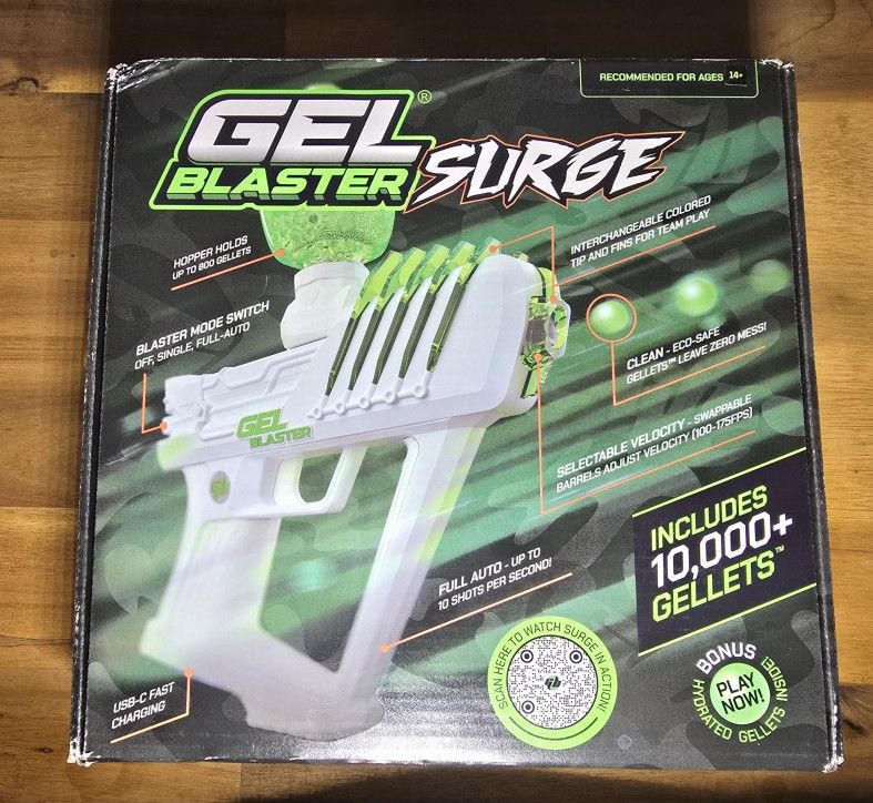 Gel Blaster SURGE Fully Automatic Water Bead Blaster