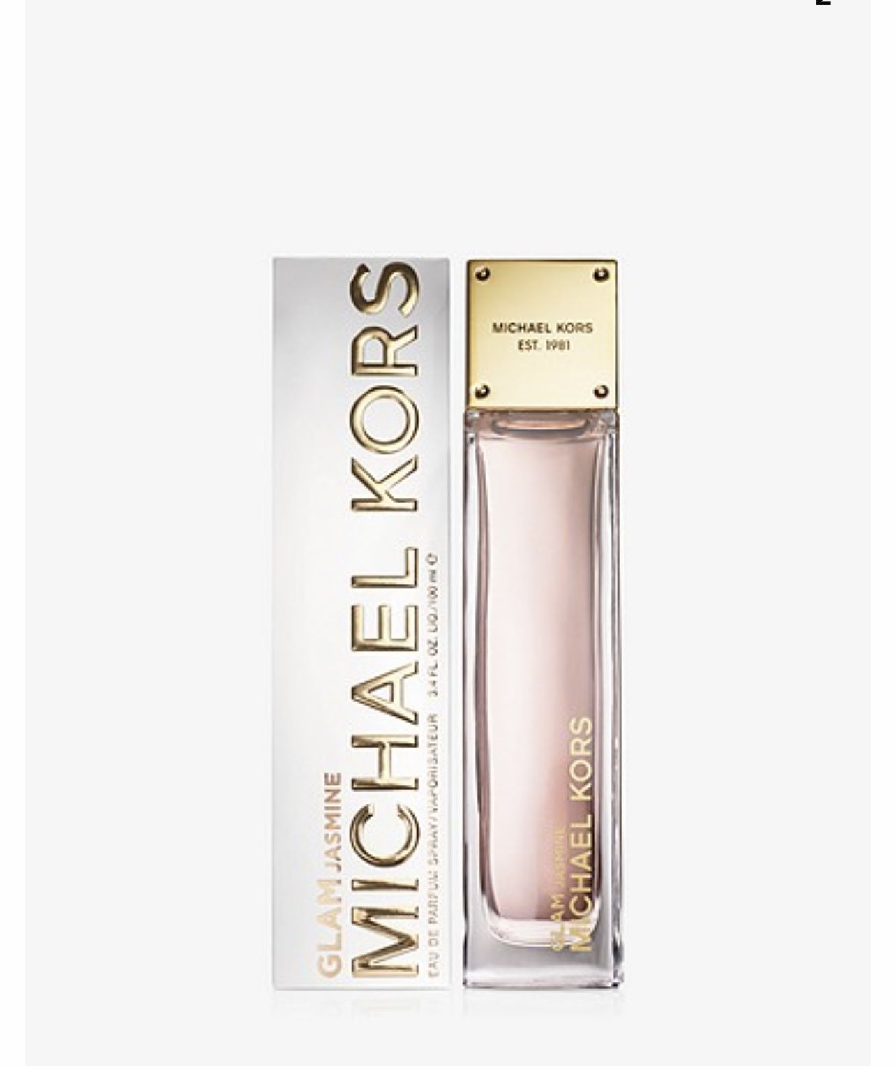 Michael Kors Jasmine perfume new in box with plastic