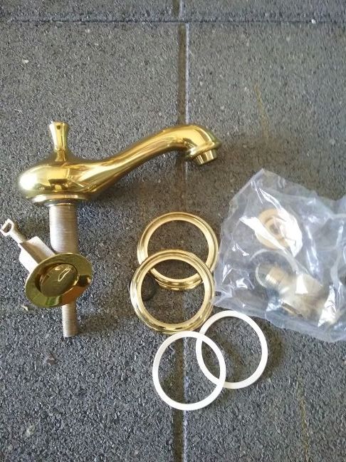 New Sold Brass faucet from Resortation Hardware