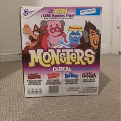 Kaws Cereal Full Box