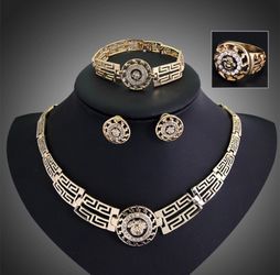 Jewelry Set Gold Plated
