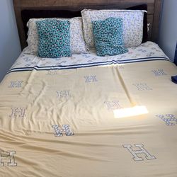 Queen Bed Frame with 10inch mattress