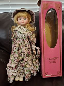 16 inch Porcelain Doll