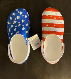 Flag Crocs