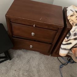 Twin Bed Side End Tables 