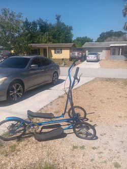 Title: StreetStrider 3-Wheel Outdoor Elliptical Bike - HUGE DEAL