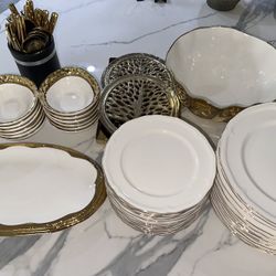 Luxury Porcelain Dishwasher Set